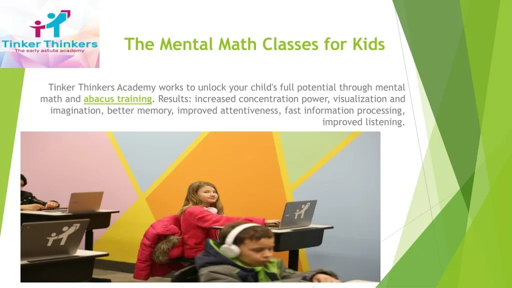 the mental math classes for kids