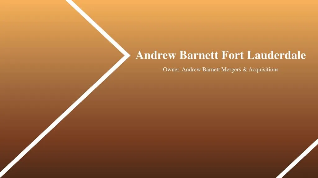 andrew barnett fort lauderdale