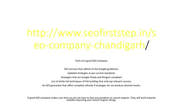 Best SEO Company in Chandigarh - SEO company, SEO services, Search Engine Optimization company, seo expert, SEO Consulta