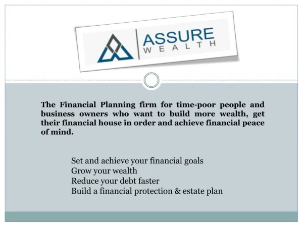 Retirement Financial Planners & Advisors in Sydney