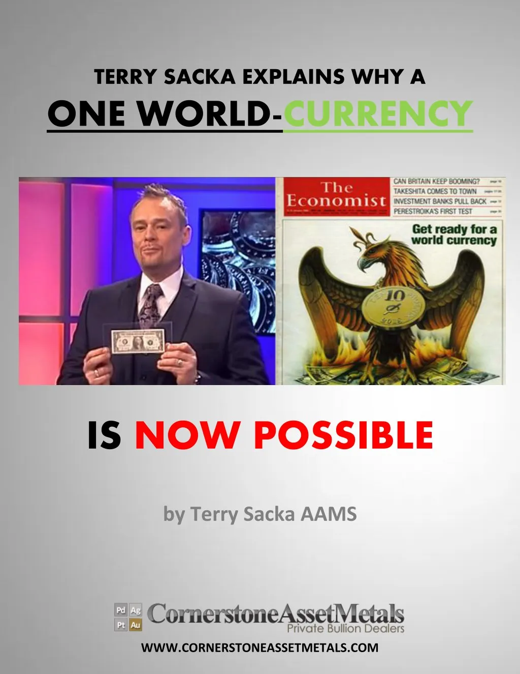 terry sacka explains why a one world currency