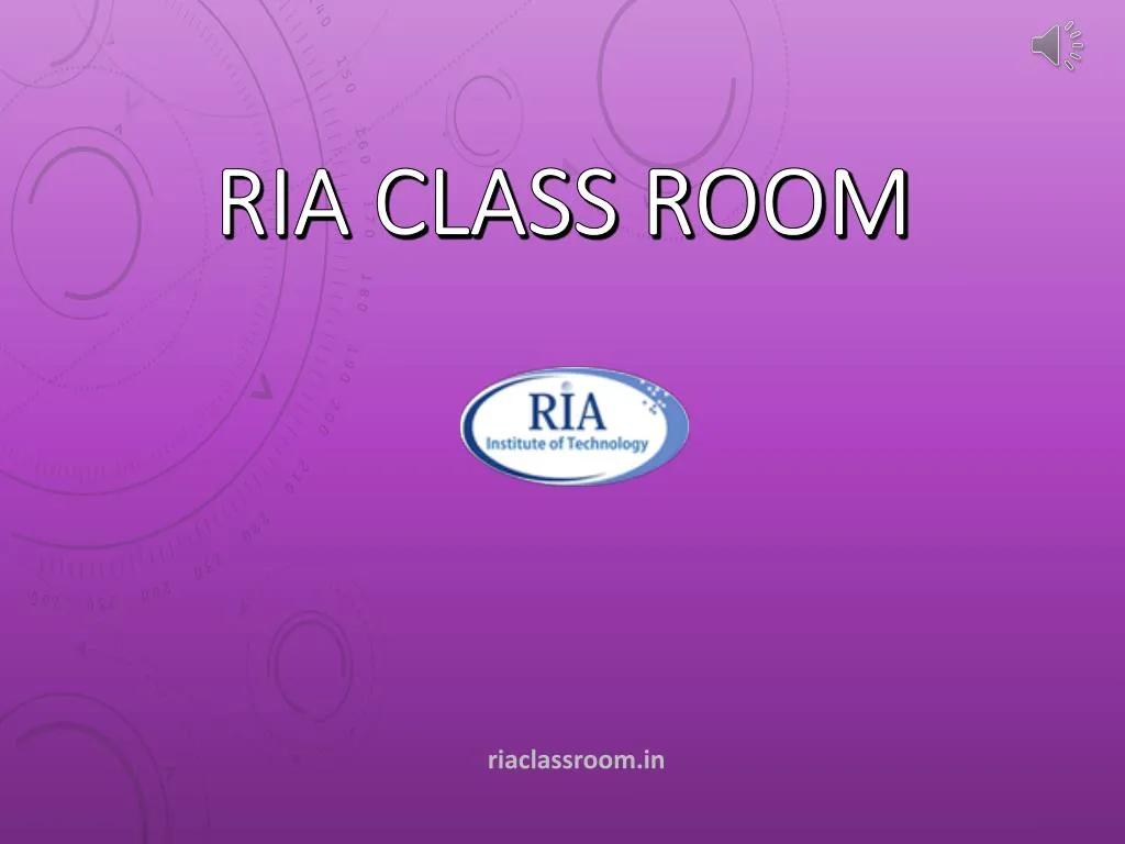 ria class room