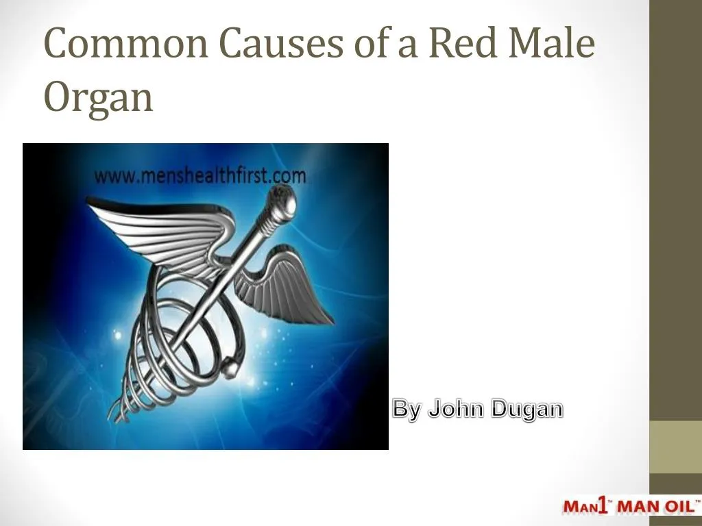 common causes of a red male organ