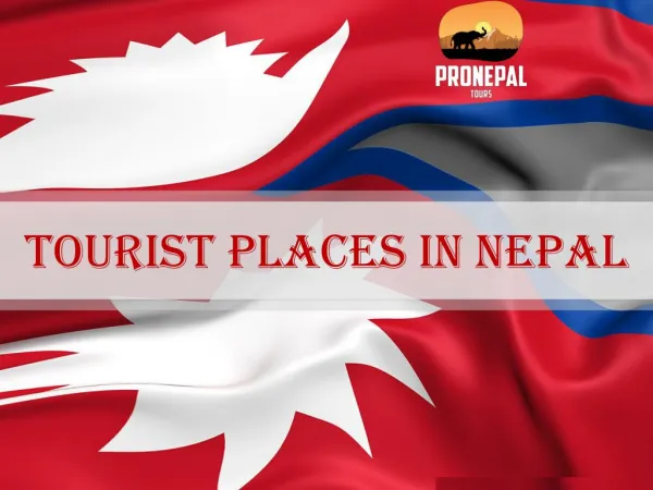 Amazing Tourist places in nepal