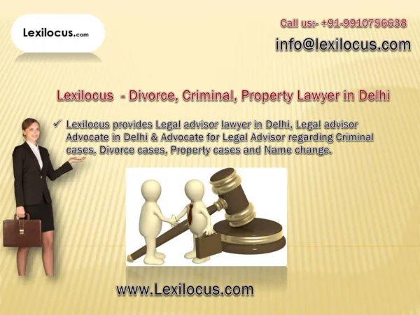Property Lawyer in Delhi - Lexilocus.com