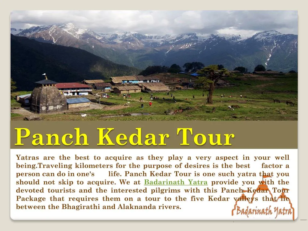 panch kedar tour