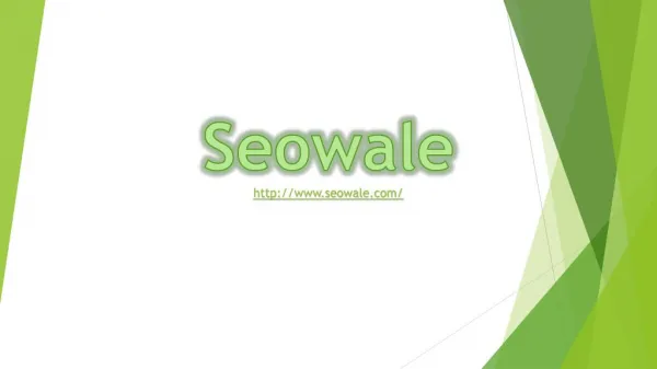 Seowale- Get web directory, socail bookmarking, article, uk classified database list