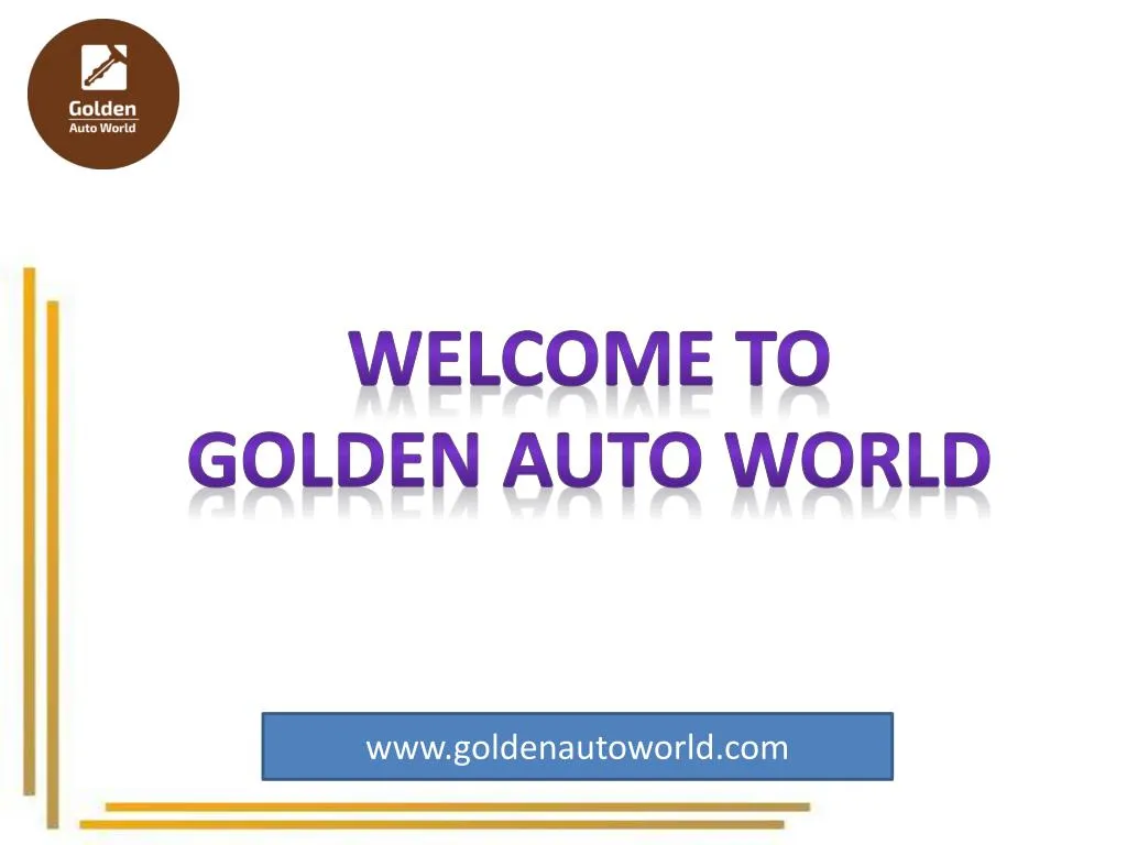 welcome to golden auto world