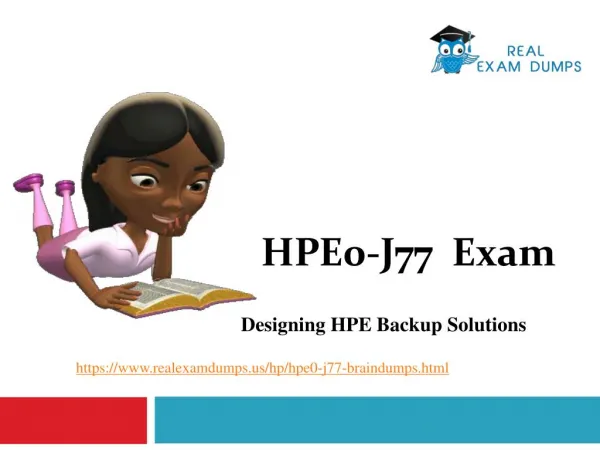 HPE0-J77 Braindumps | Get HPE0-J77 Dumps PDF - HPE0-J77 Study Material | RealExamDumps