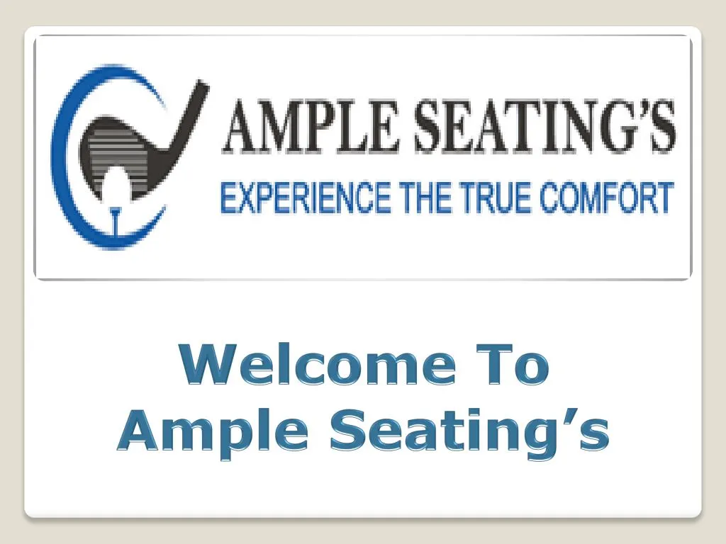 welcome to ample seating s