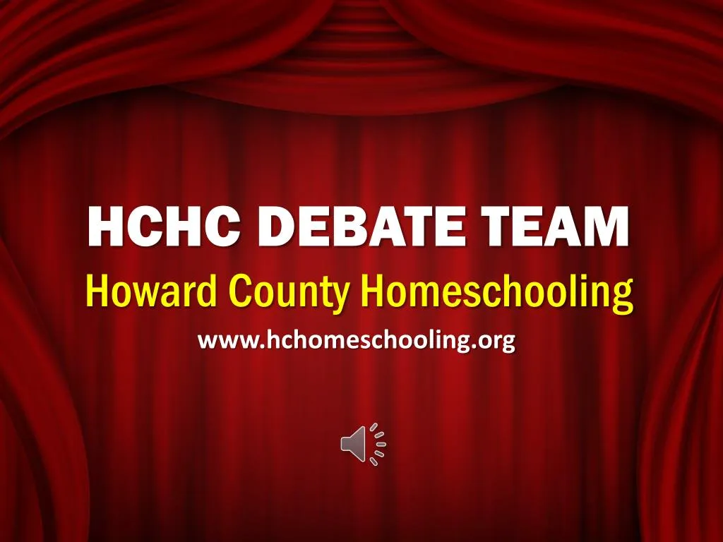 hchc debate team howard county homeschooling