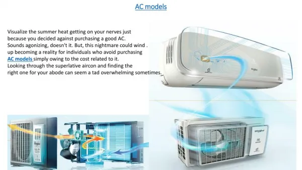 Tips On Choosing The Best Air Conditioner Model For Your Home