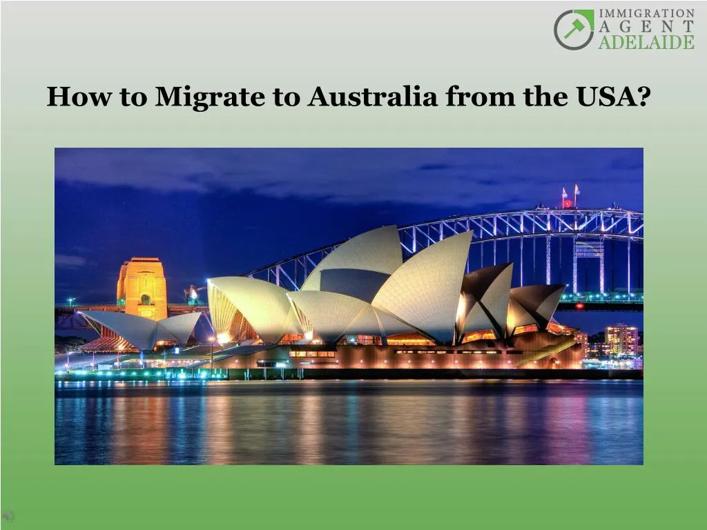 how to migrate to australia from the usa