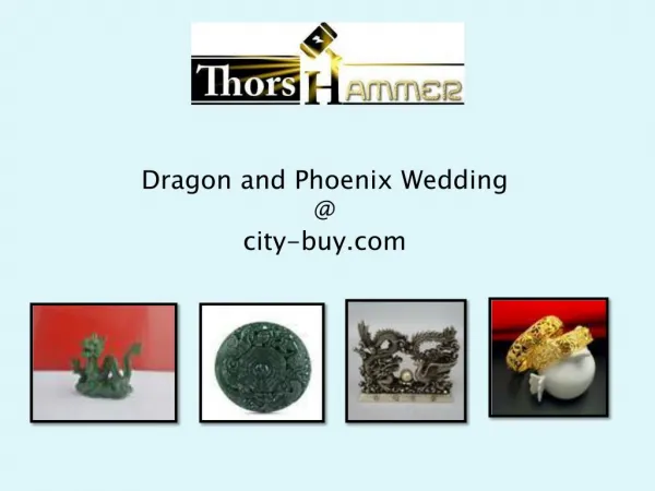 Dragon and phoenix wedding
