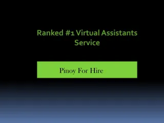 Ranked #1 Philippines Virtual Assistant - slide 1