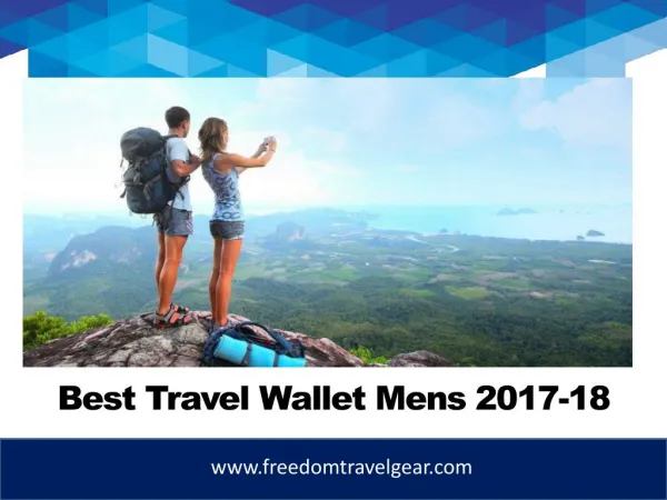 best men's travel wallet 2017-18