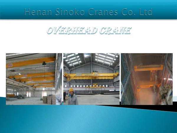 Henan Sinoko Cranes Co. Ltd