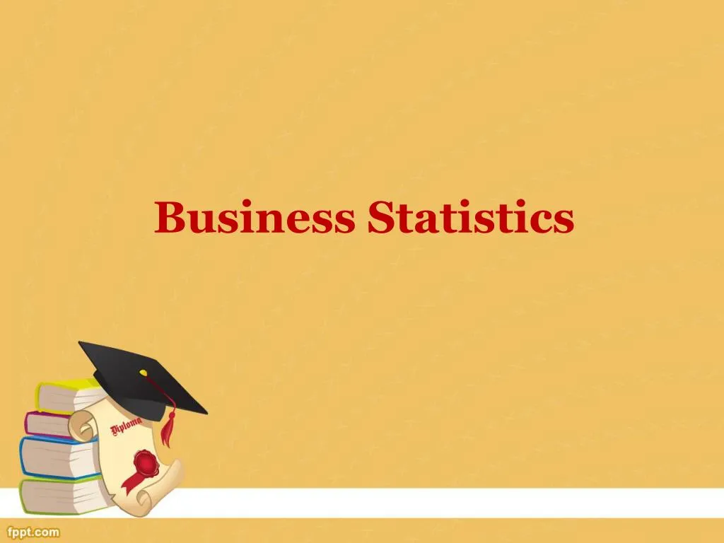 business statistics