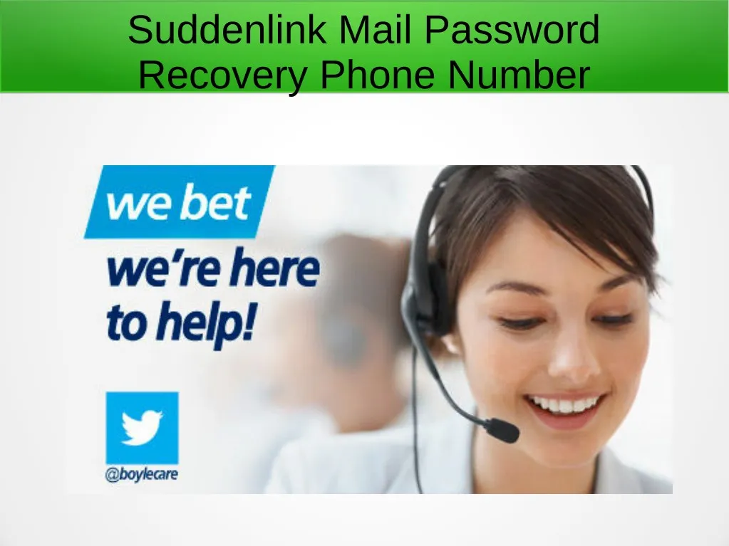 suddenlink mail password recovery phone number
