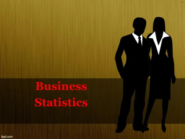 business statistics