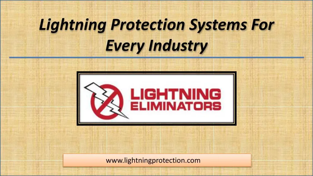 lightning protection systems for e very industry