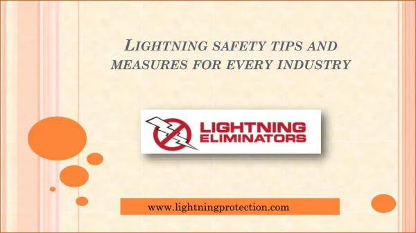 Lightning Safety Tips And Measures For Every Industry