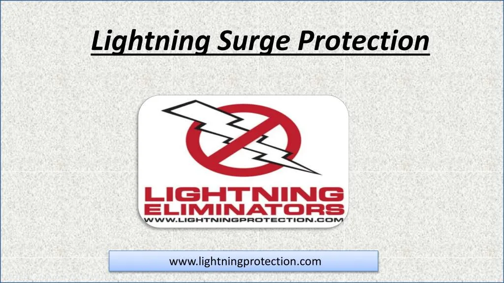 lightning surge protection