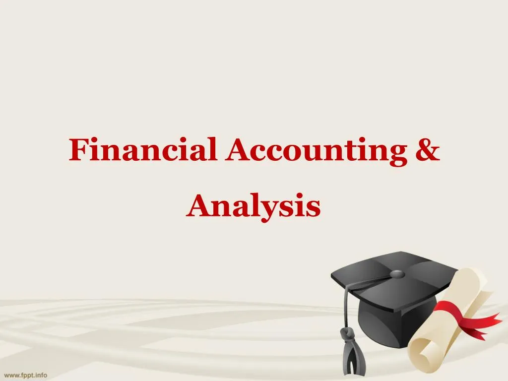 financial accounting analysis