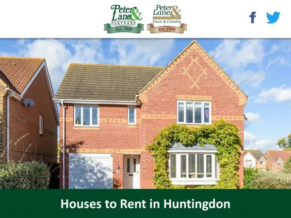 Houses to Rent in Huntingdon