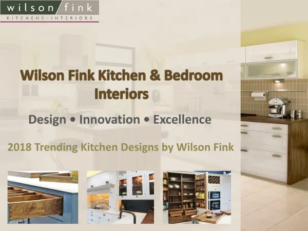 Kitchen Showroom London - 2018 Trending Kitchen Designs by Wilson Fink
