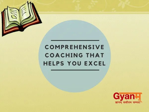 Comprehensive coaching that helps you Excel