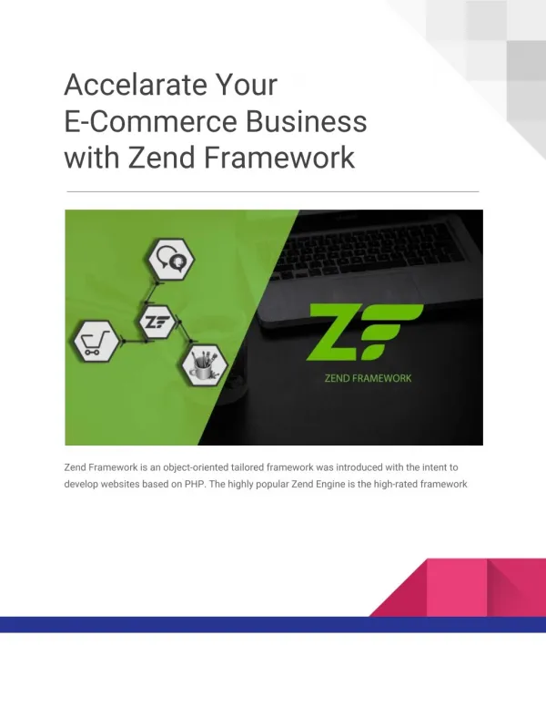 Accelarate Your E-Commerce Business with Zend Framework
