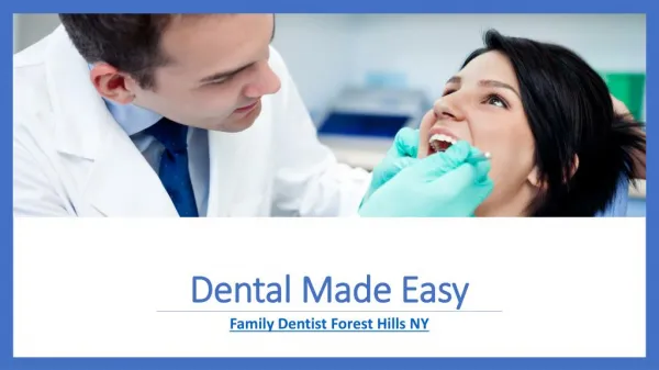 Family Dentist Forest Hills New York