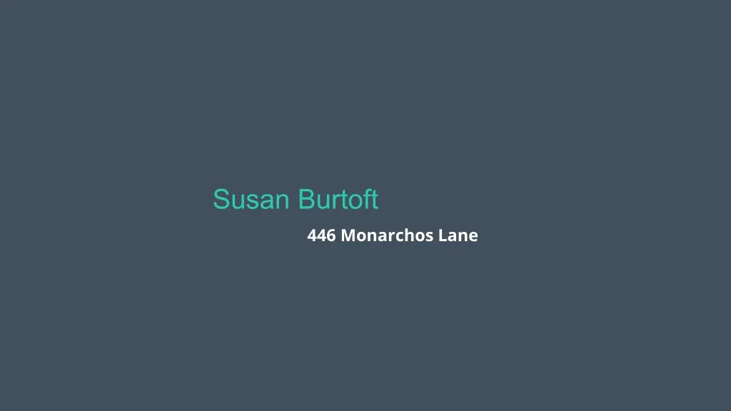 susan burtoft