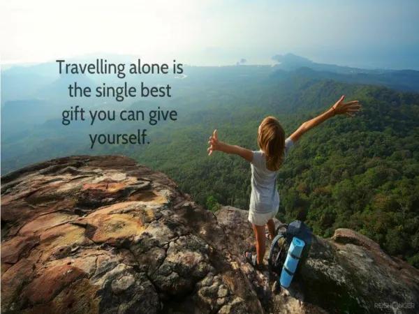Travel Alone To Explore The World With The World at Her Feet!
