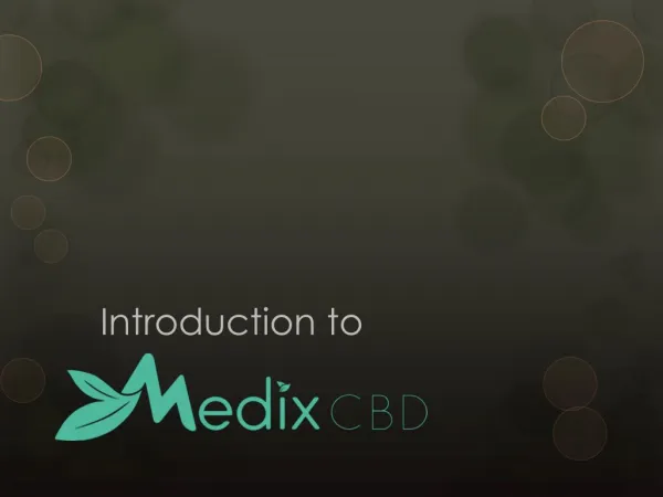 Introduction to Medix CBD