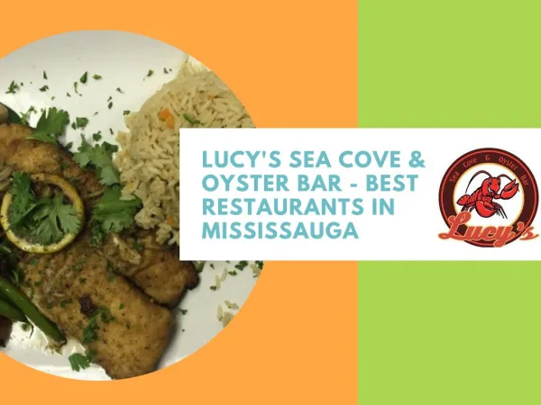 Lucy's Sea Cove & Oyster Bar - Best Restaurants in Mississauga