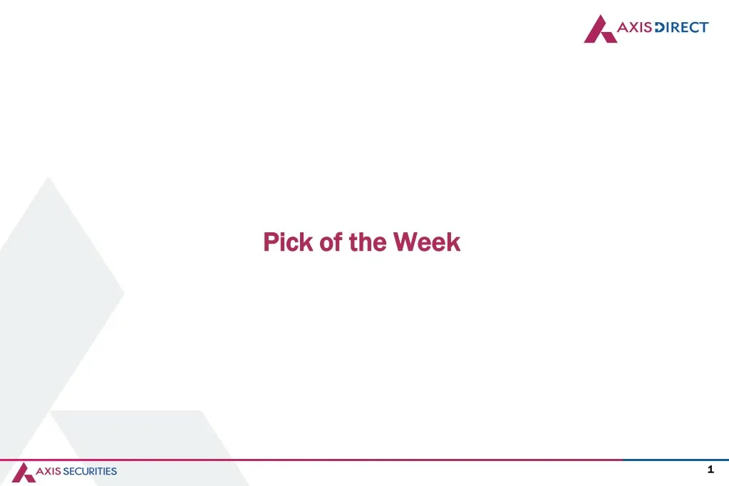 pick of the week pick of the week