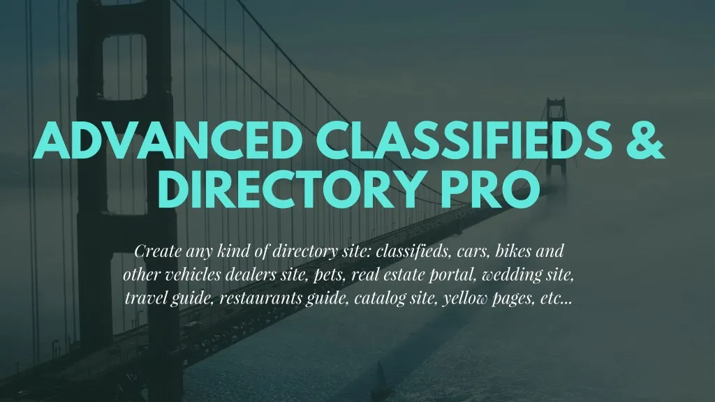 advanced classifieds directory pro