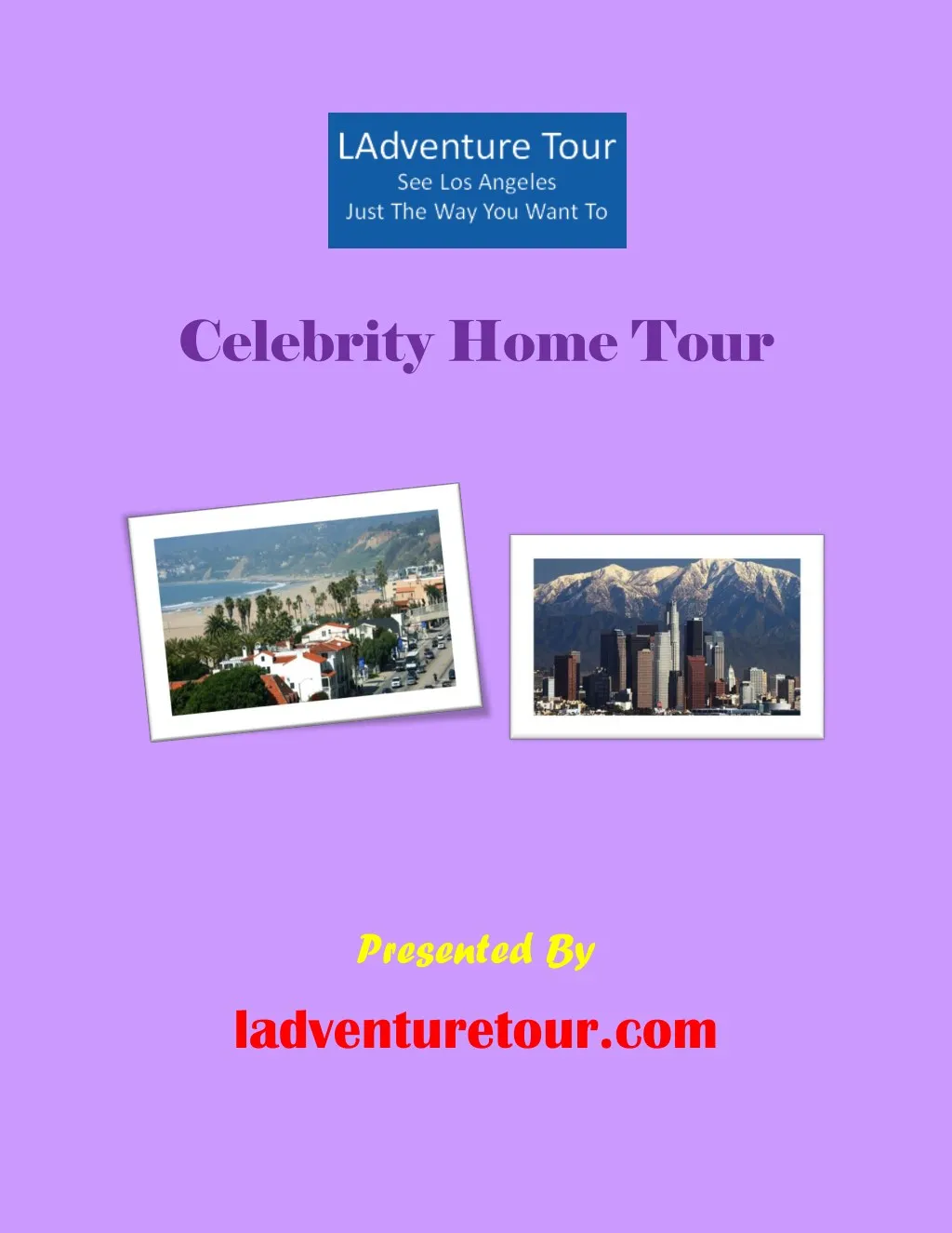 celebrity home tour