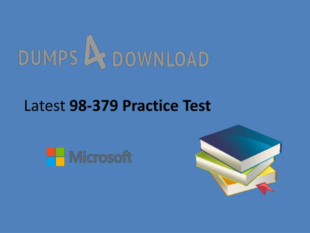 latest 98 379 practice test