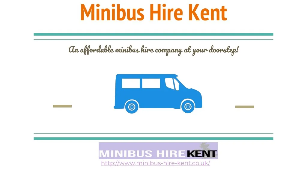 minibus hire kent