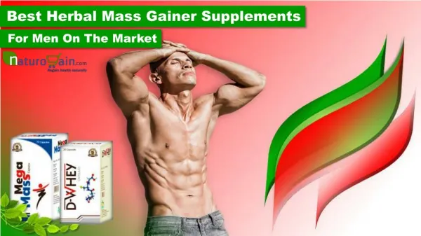 Best Herbal Mass Gainer Supplements for Men on the Market