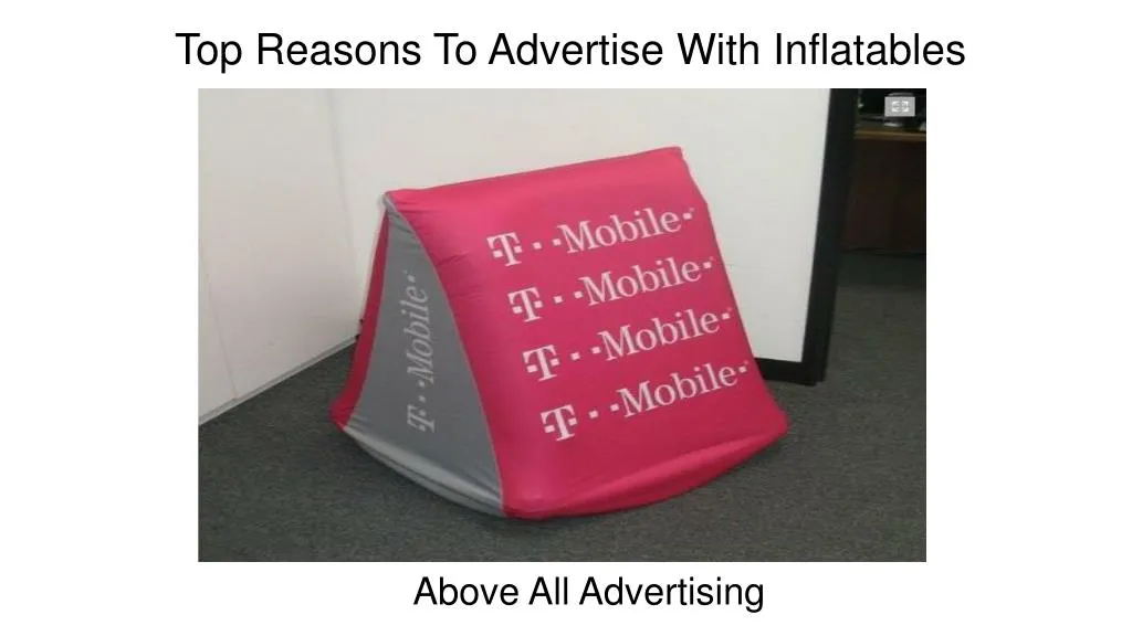 top reasons to advertise with inflatables