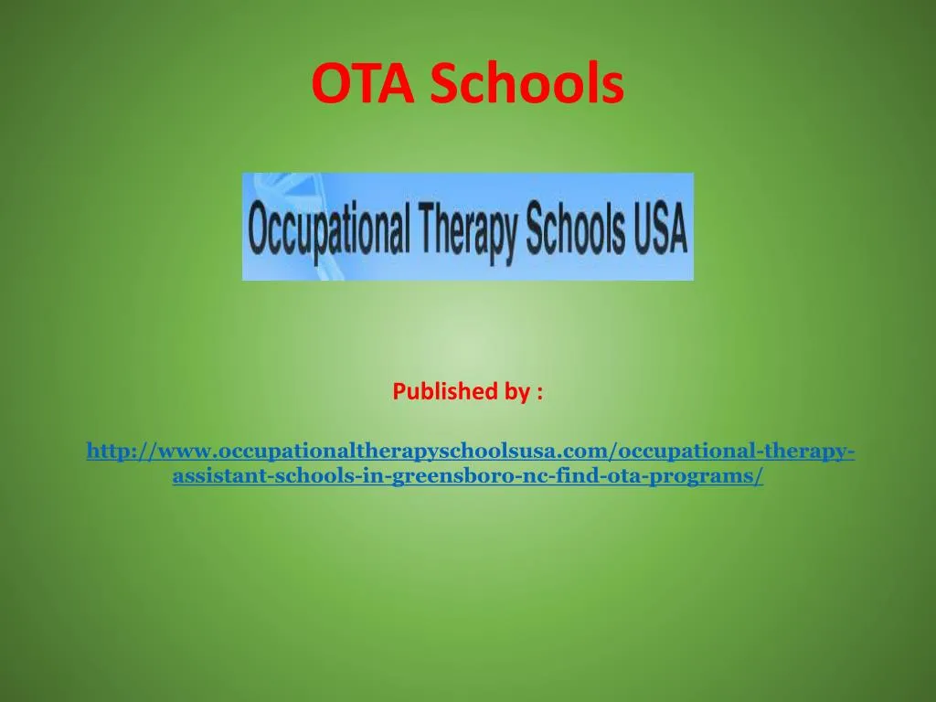 ota schools published by http