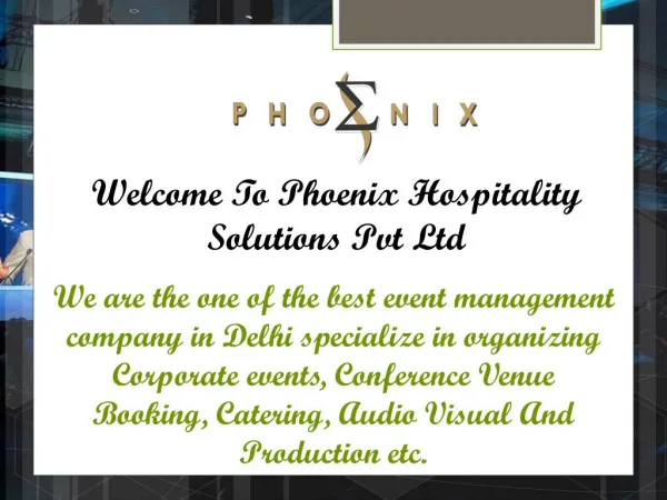 Event Management Company in India