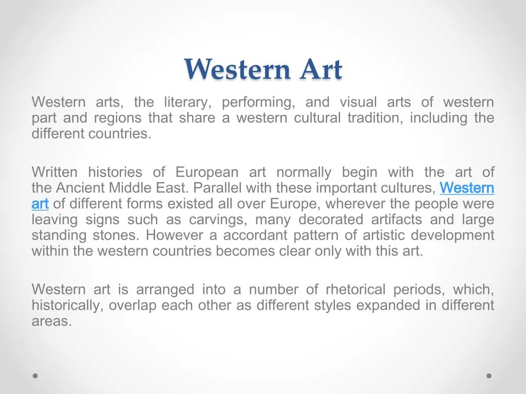western art