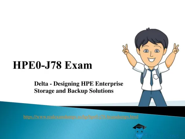 HPE0-J78 Braindumps | Get HPE0-J78 Dumps PDF - HPE0-J78 Study Material | RealExamDumps