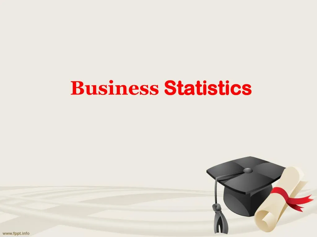 business statistics