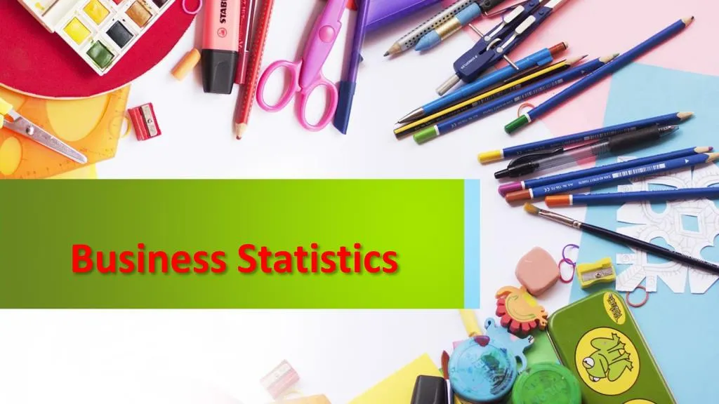 business statistics